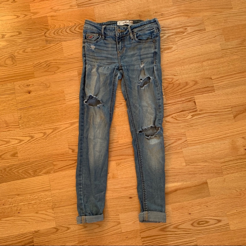 Distressed Skinny Jeans